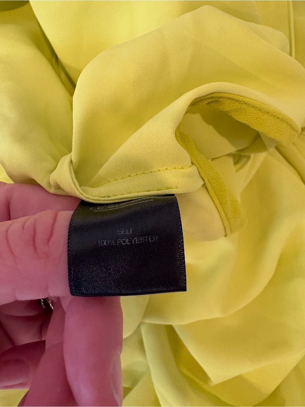 Le Superbe Miko Neon Yellow Tie-Waist Maxi Shirt Dress 12 - Picture 8 of 9
